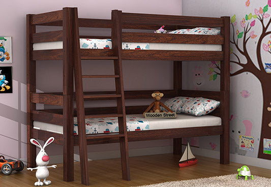 Douglas Bunk Bed (Walnut Finish)