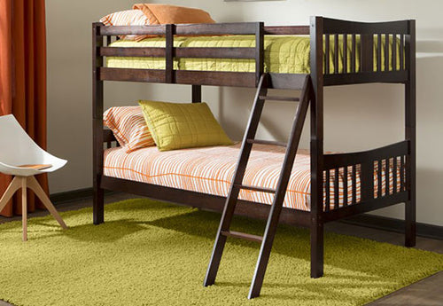 Lucifer Kids Bed With Storage (Walnut Finish)