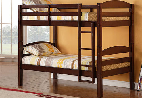 Becky Bunk Bed (Mahogany Finish)